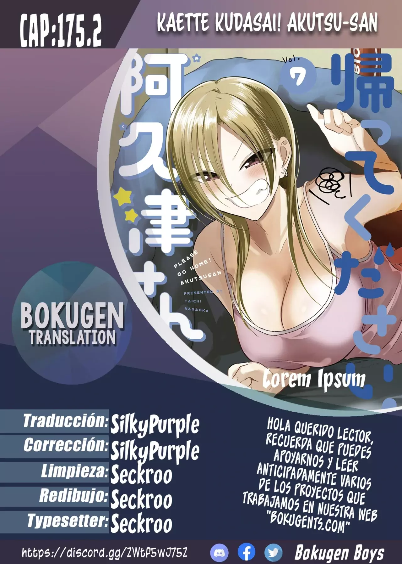 Read Kaette kudasai! Akutsu-san (es) Manga Online