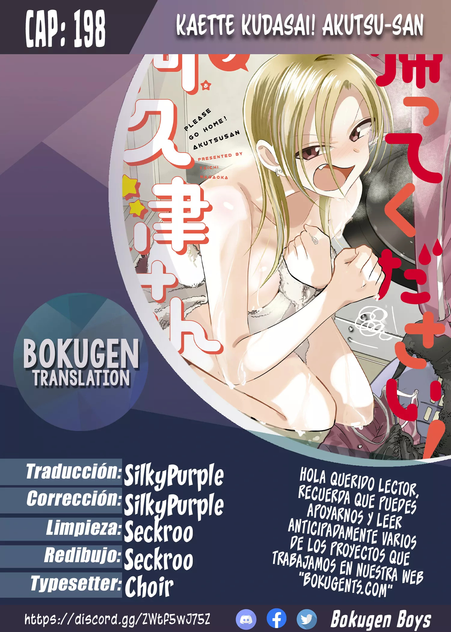 Read Kaette kudasai! Akutsu-san (es) Manga Online