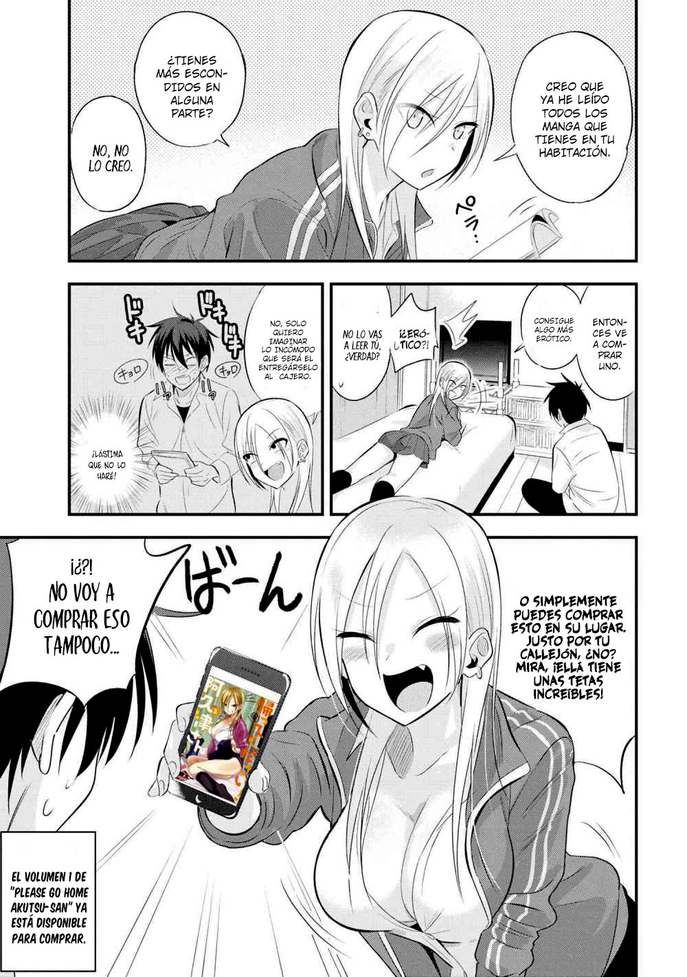 Read Kaette kudasai! Akutsu-san (es) Manga Online