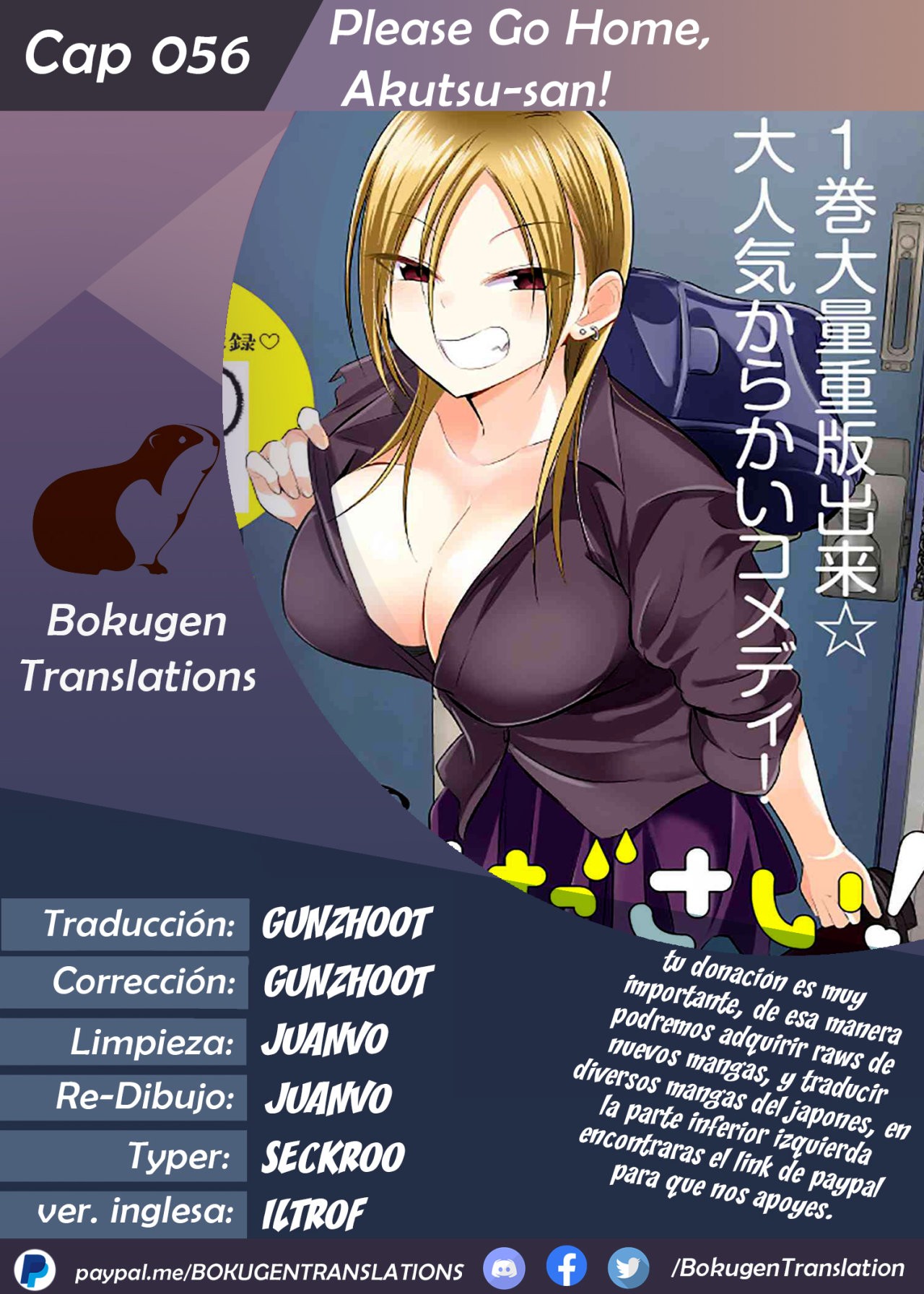 Read Kaette kudasai! Akutsu-san (es) Manga Online