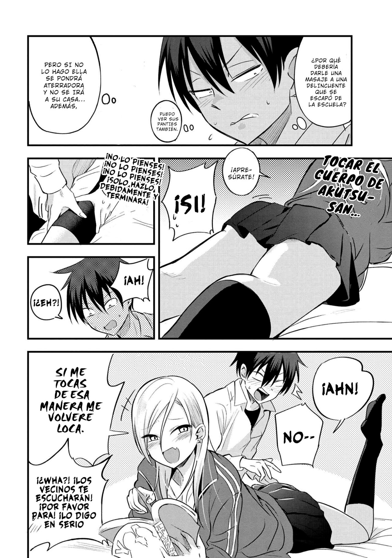 Read Kaette kudasai! Akutsu-san (es) Manga Online