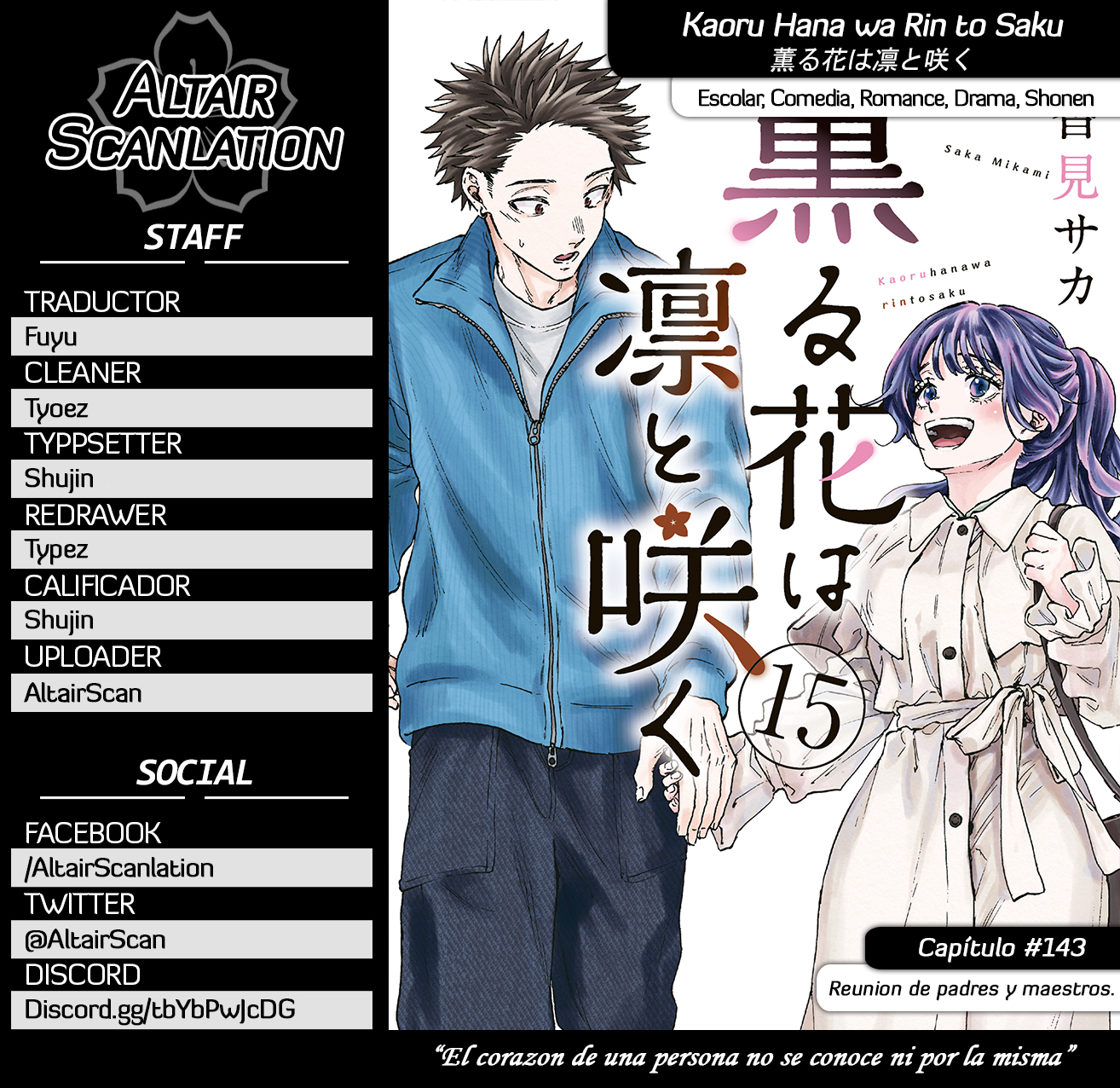 Read Kaoru Hana Wa Rin To Saku (es) Manga Online