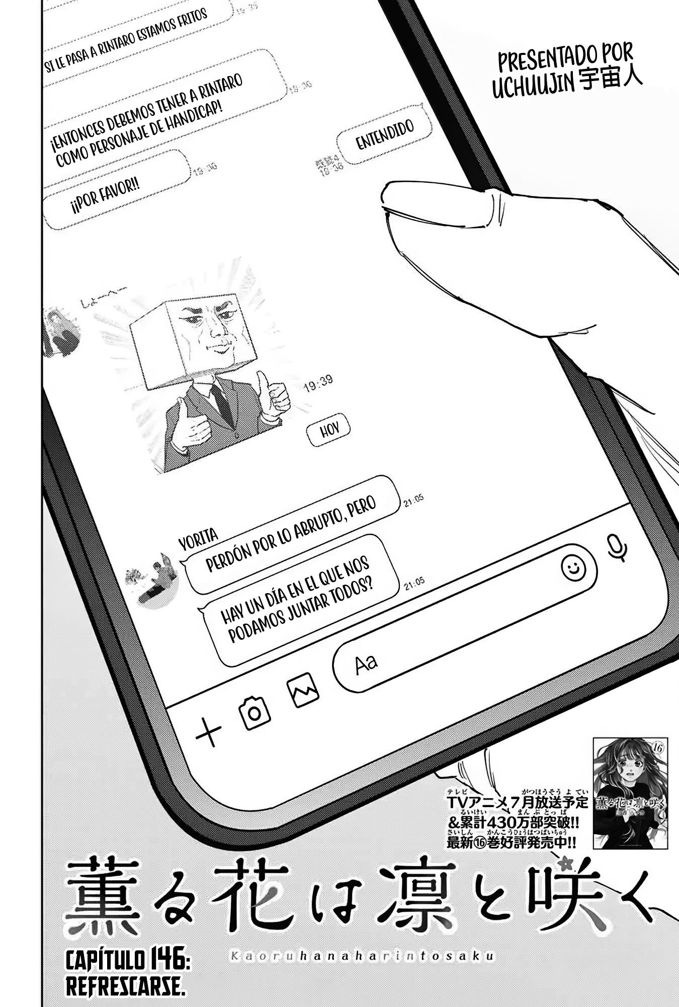 Read Kaoru Hana Wa Rin To Saku (es) Manga Online