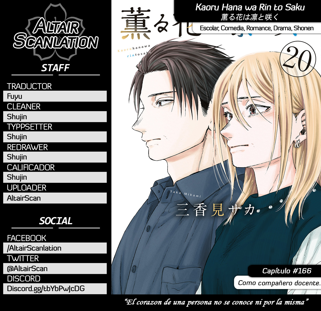 Read Kaoru Hana Wa Rin To Saku (es) Manga Online
