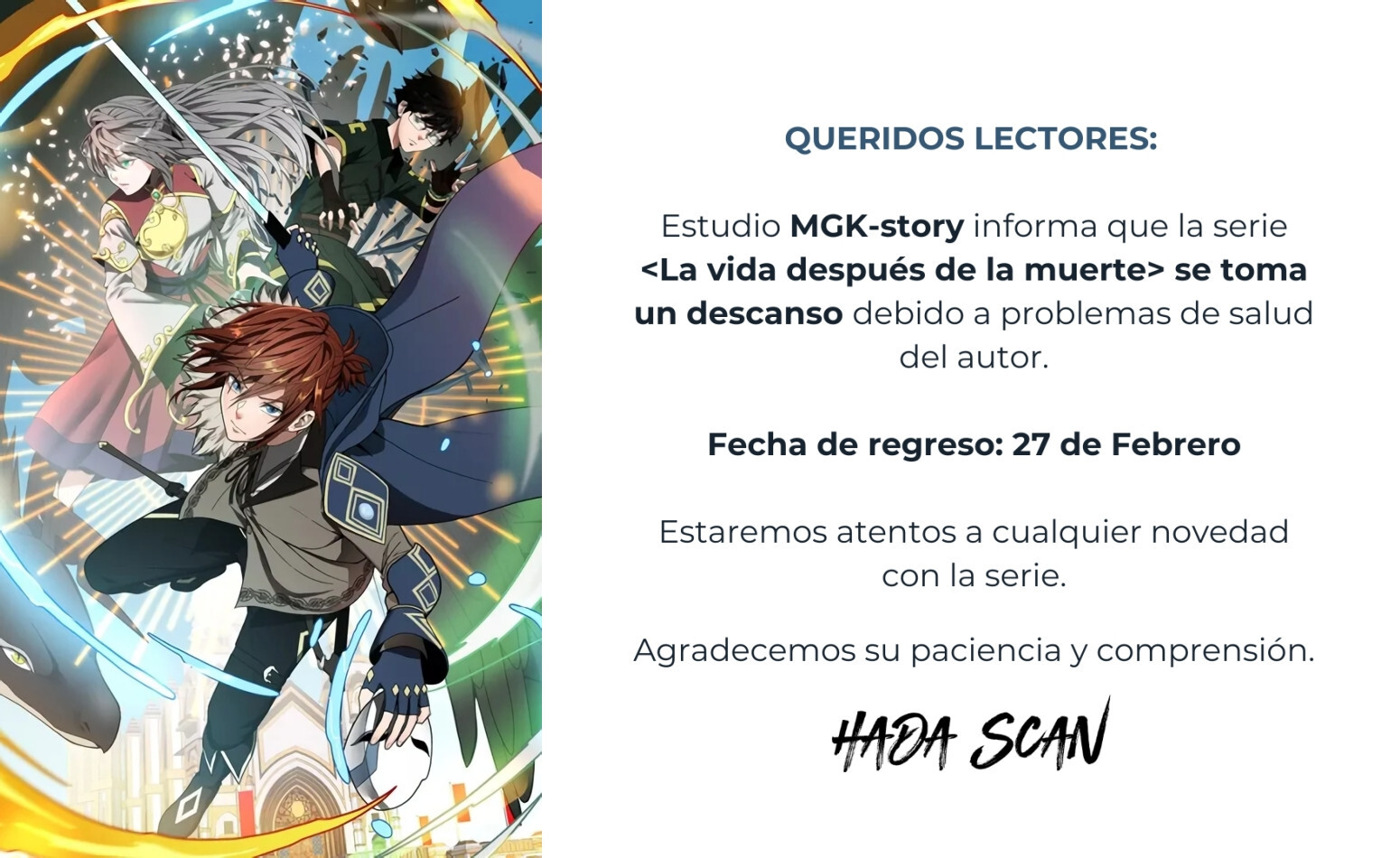 Read La Vida Después de la Muerte (es) Manga Online