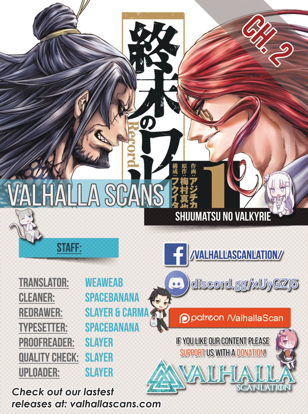 Read Shuumatsu no Valkyrie (es) Manga Online