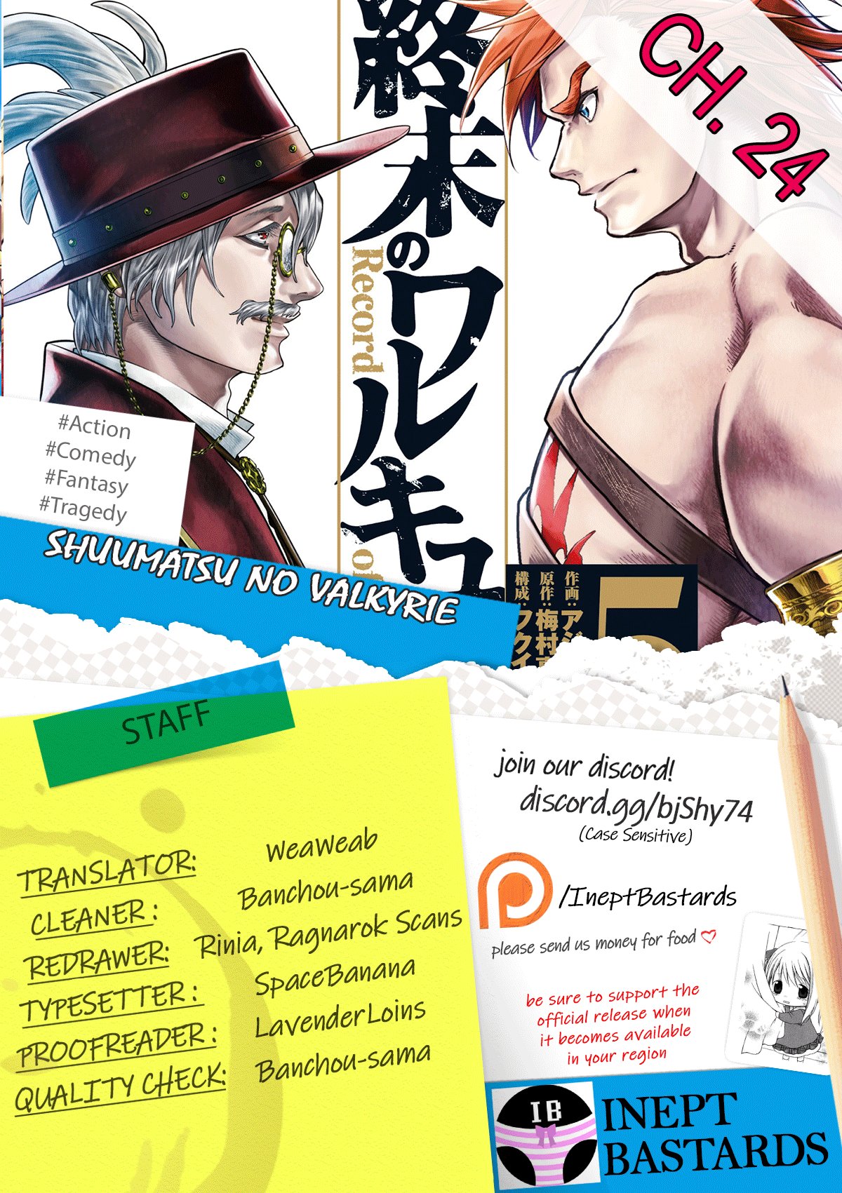 Read Shuumatsu no Valkyrie (es) Manga Online