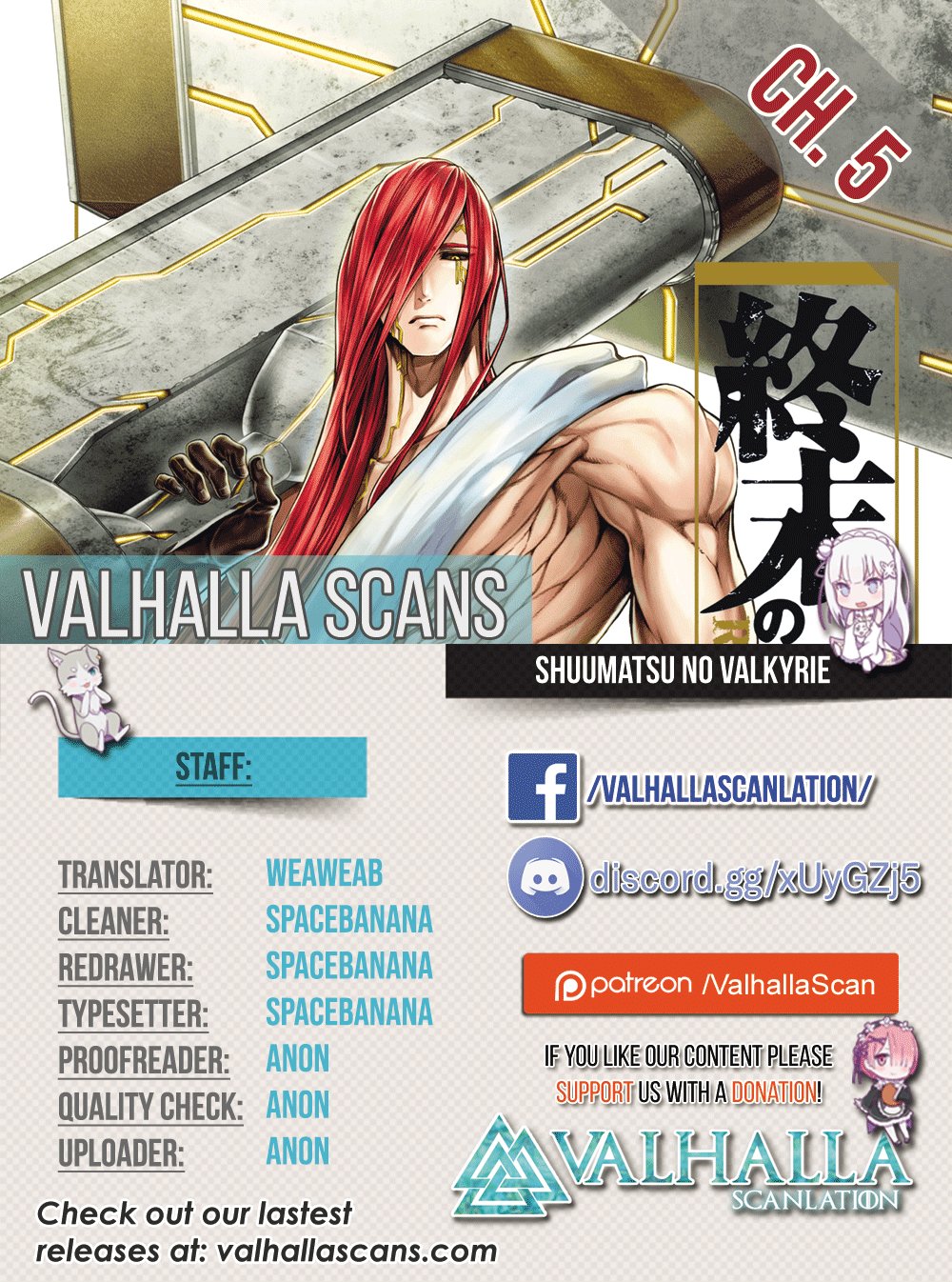 Read Shuumatsu no Valkyrie (es) Manga Online