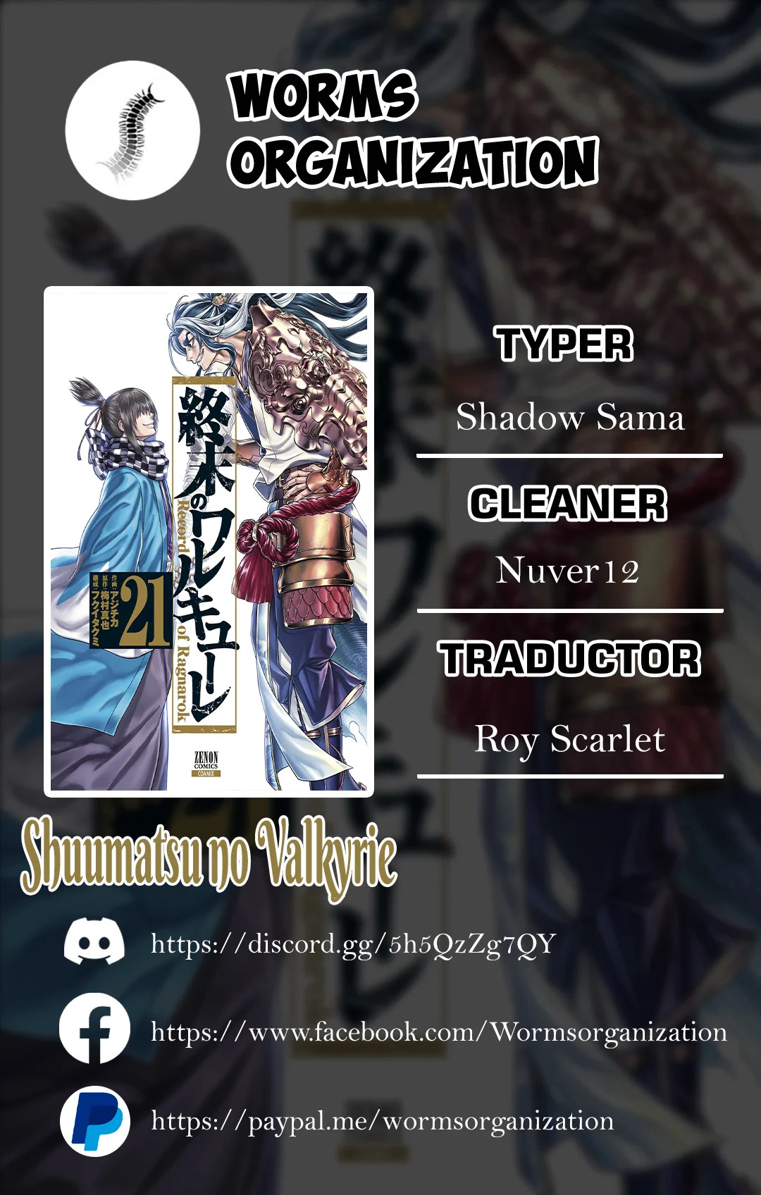 Read Shuumatsu no Valkyrie (es) Manga Online