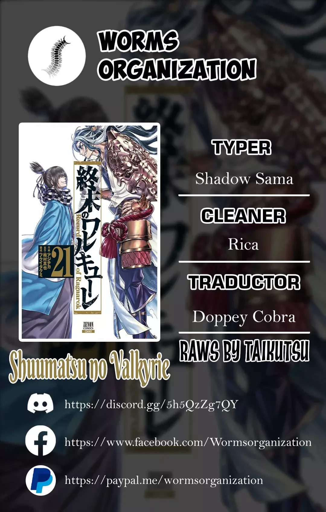 Read Shuumatsu no Valkyrie (es) Manga Online