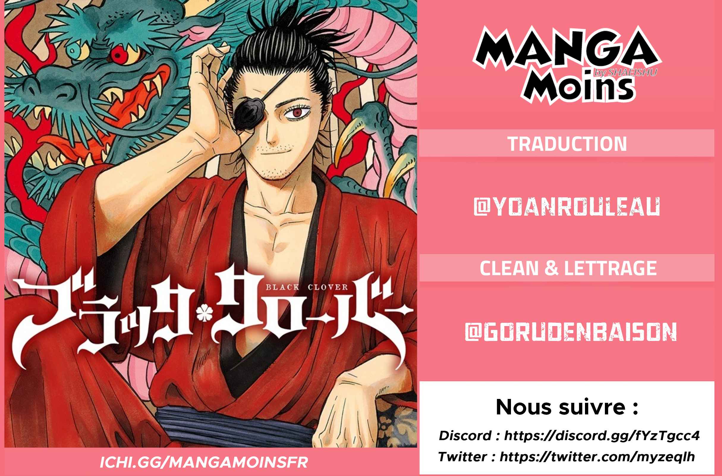 Read Black Clover (fr) Manga Online