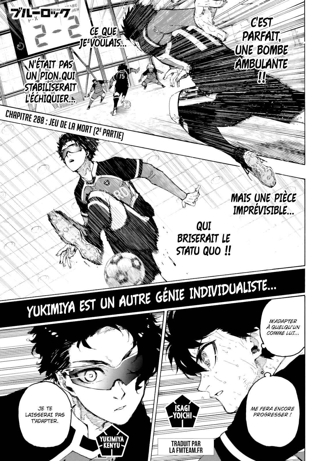 Read Blue Lock (fr) Manga Online