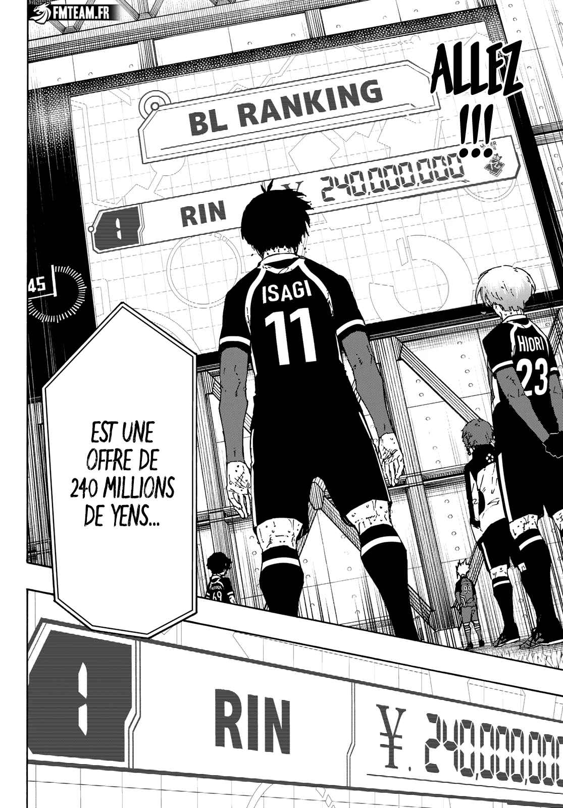 Read Blue Lock (fr) Manga Online