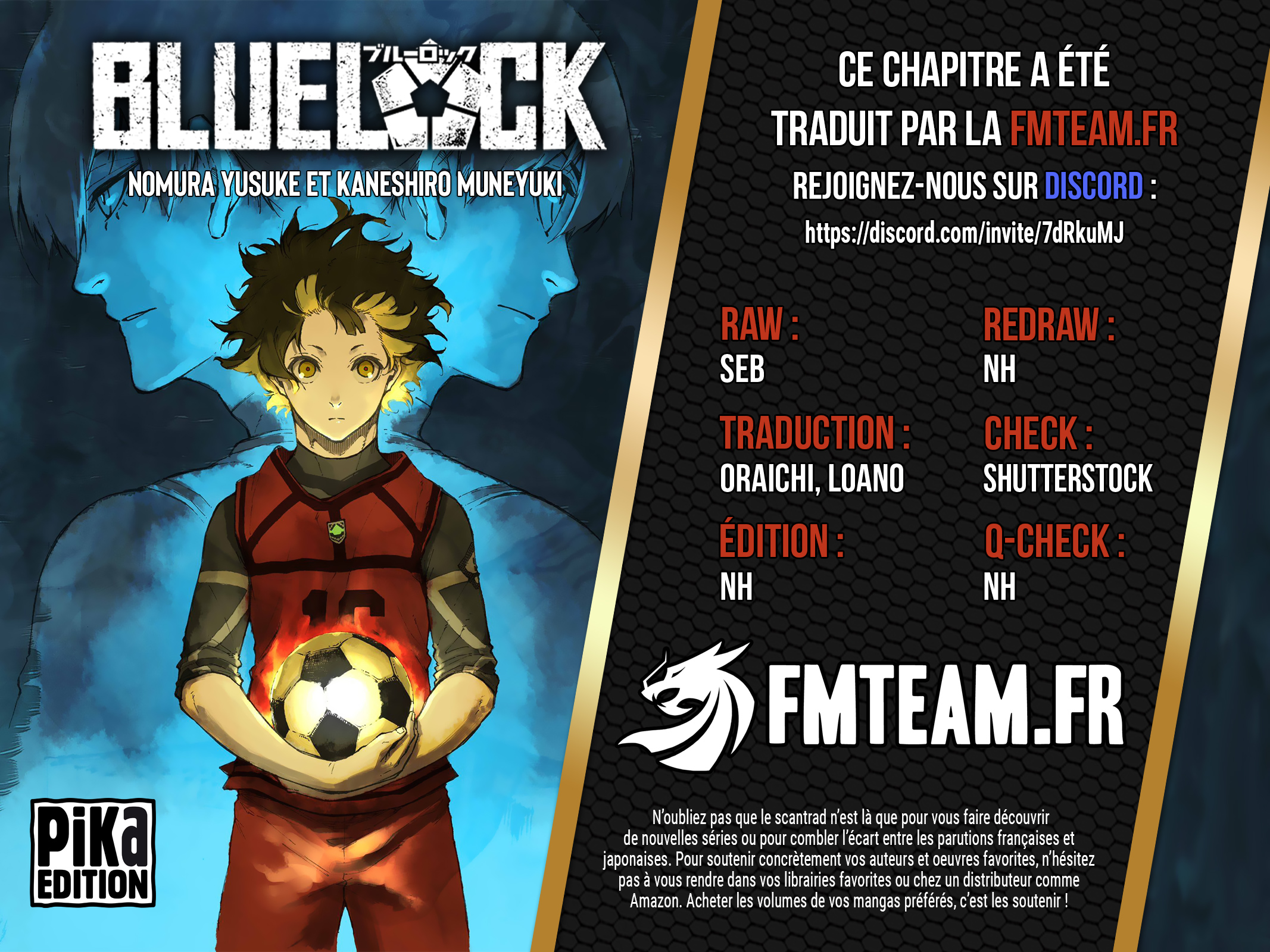Read Blue Lock (fr) Manga Online