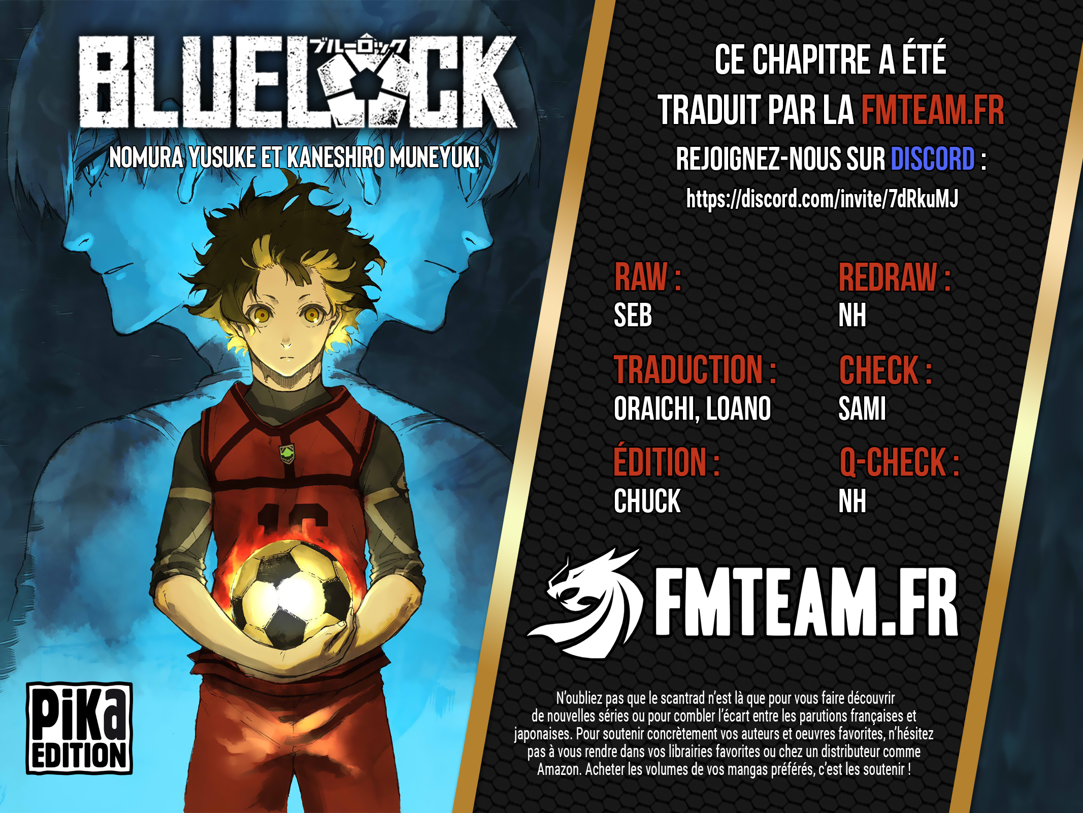 Read Blue Lock (fr) Manga Online