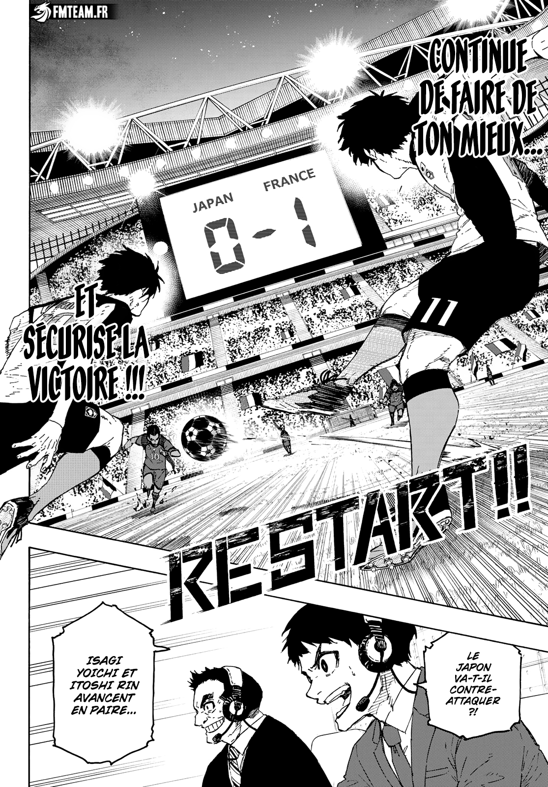 Read Blue Lock (fr) Manga Online