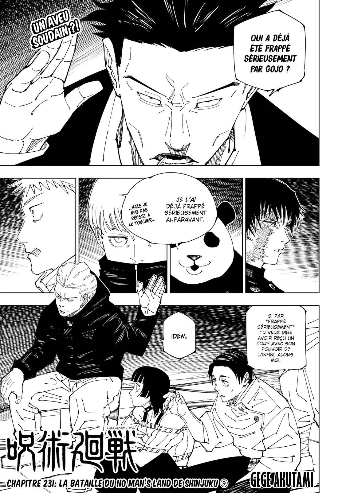 Read Jujutsu Kaisen (fr) Manga Online