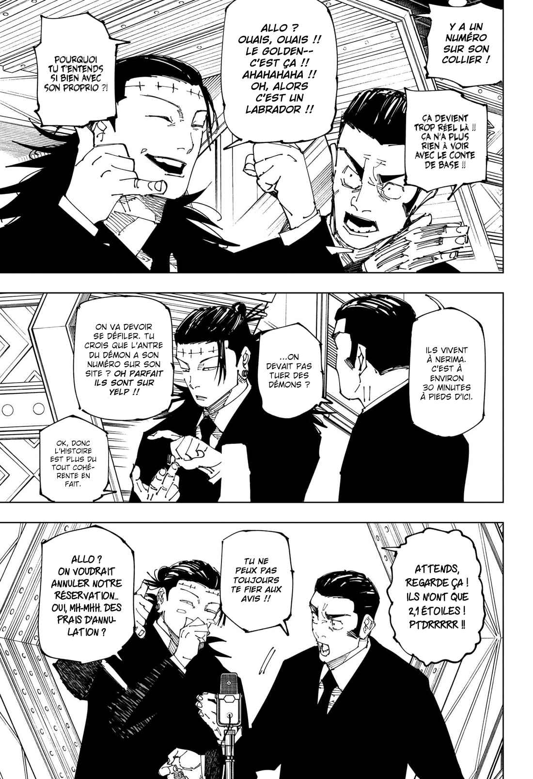 Read Jujutsu Kaisen (fr) Manga Online