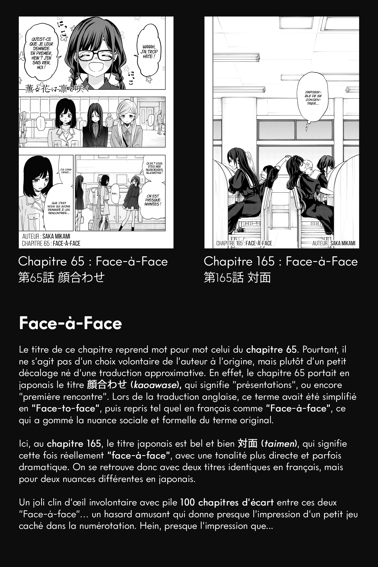 Read Kaoru Hana Wa Rin to Saku (fr) Manga Online