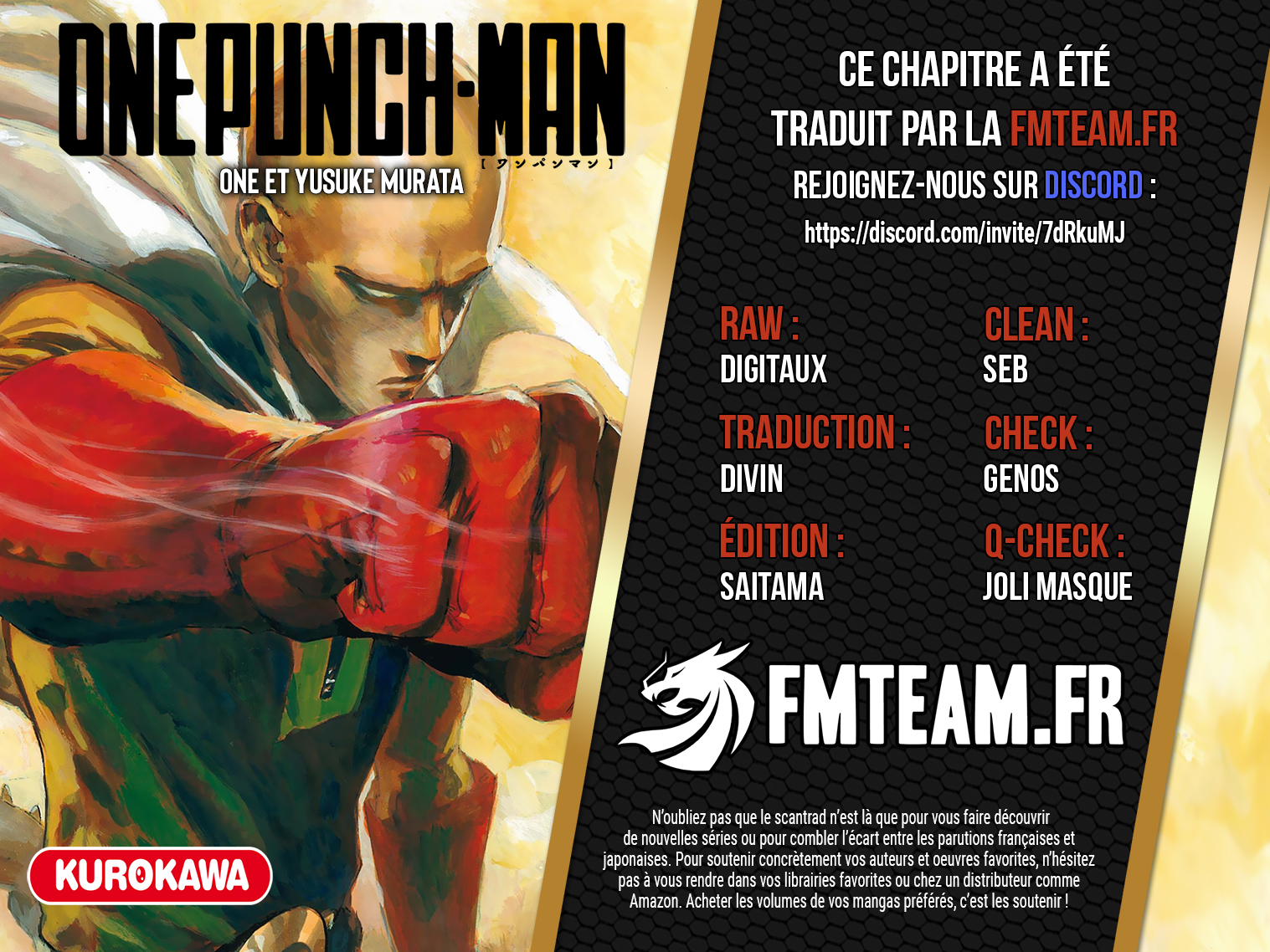 Read One Punch man (fr) Manga Online