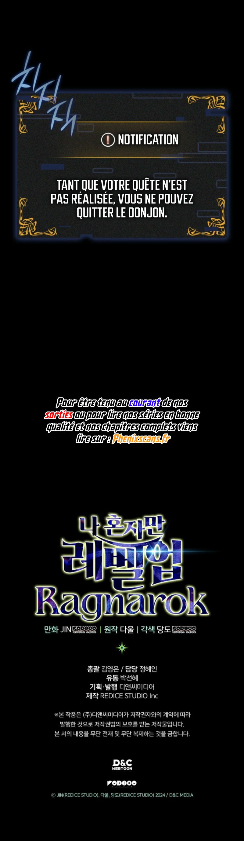 Read Solo Leveling Ragnarok (fr) Manga Online