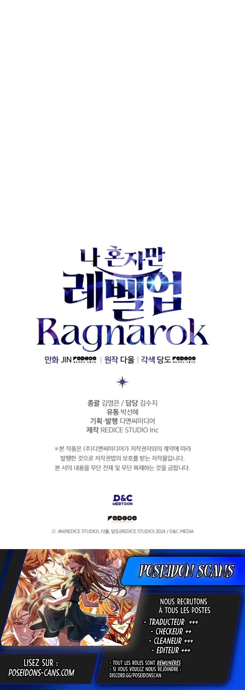 Read Solo Leveling Ragnarok (fr) Manga Online