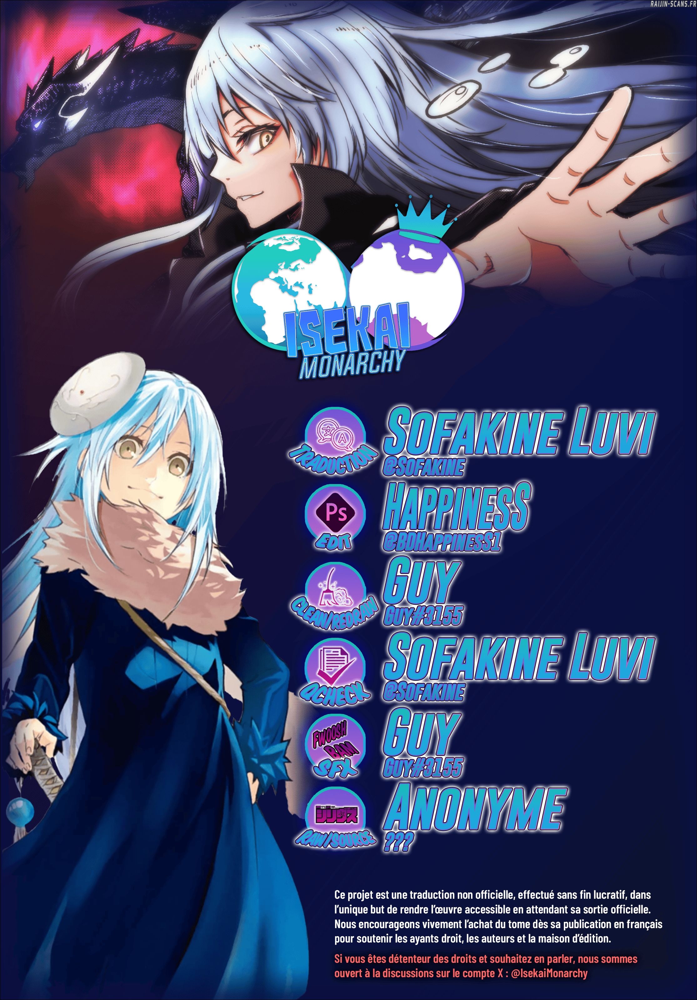 Read Tensei Shitara Slime Datta Ken (fr) Manga Online