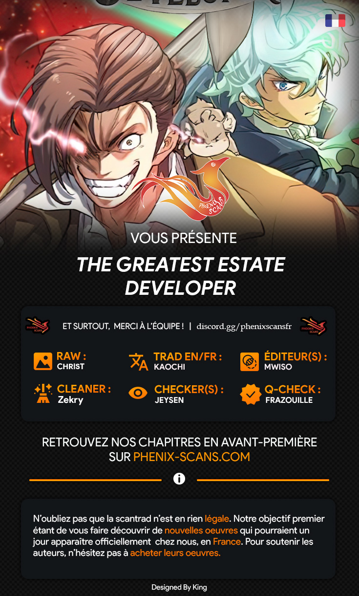 Read The Greatest Estate Developer (fr) Manga Online